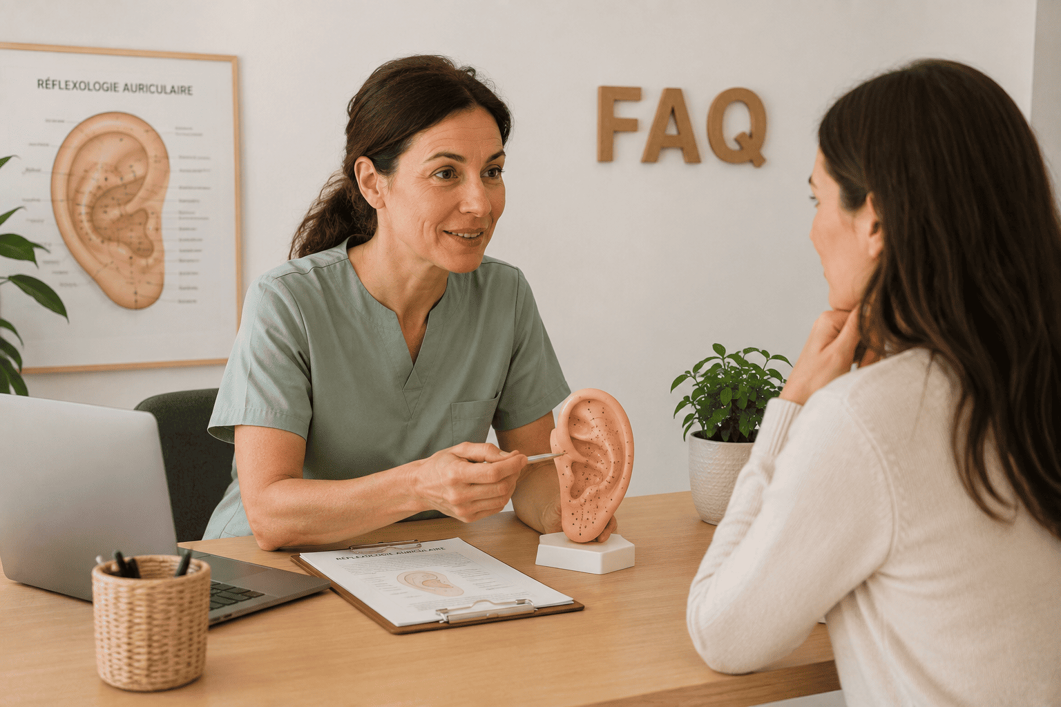 FAQ réflexologie auriculaire par stimulation laser à Aix-les-Bains